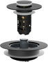 Upgraded 3 in 1 Bathroom & Kitchen Sink Drain Strainer