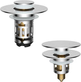 Upgraded 3 in 1 Bathroom Sink Drain Strainer