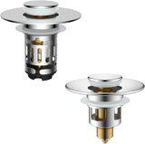 Upgraded 3 in 1 Bathroom Sink Drain Strainer