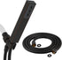 All Metal 90 Inch Stainless Steel Extra Long Shower Hose Replacement, 4 Spray Handheld Showerhead Set, Anti-Twist Handheld Shower Head Hose Extension
