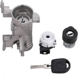 Ignition Switch Lock Cylinder 1K0905851B for Volkswagen VW Jetta 2.5 GTI MK5 Rabbit Golf EOS Tiguan Audi A3 R8 Ignition Starter Switch Replace 1K0905865 5Q0905865A Ignition Lock Cylinder with Key