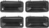 Exterior Door Handles Front/Rear Left & Right for Chevy C1500 C2500 C3500 K1500 K2500 K3500 GMC Yukon Tahoe Suburban Replaces 