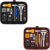 Watch Repair Kit with Black and Brown Bag