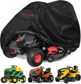 Riding Lawn Mower Cover,  54“ Riding Lawn Tractor Cover Waterproof Heavy Duty Durable (420D-polyester oxford)