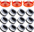Weed Eater String Compatible with Black+Decker, AF-100 0.065" Weed Wacker String Refill 360ft Automatic Feed String Trimmer Replacement Line Spool for Black&Decker (12Spools + 3Caps+3Springs)