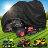 Riding Lawn Mower Cover, 54" Lawnmower Covers For Outdoor, 420D Polyester Oxford Lawn Mower Cover Waterproof Heavy Duty, Riding Lawn Tractor Cover