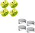 4 PCS Weed Wacker String and 4 Pack AC14HCA Replacement Spool Cap Compatible with Ryobi One Plus+ AC80RL3