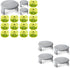 17 PCS Weed Wacker String and 4 Pack AC14HCA Replacement Spool Cap Compatible with Ryobi One Plus+ AC80RL3