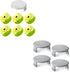 7 PCS Weed Wacker String and 4 Pack AC14HCA Replacement Spool Cap Compatible with Ryobi One Plus+ AC80RL3