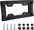 Ultimate License Plate Bumper Guard Screws Included - 2.3" Thick Rubber License Plate Mount Protects Bumper from Scratches and Dents - Universal Fit for Cars, Trucks, SUVs, and Vans
