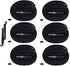 （6-Pack 700x20-25C Road Bike Replacement Inner Tubes Presta Valve 42mm for Road Bikes with Tire Size of 700c x 20, 23, and 25 (6 Inner Tubes with 2 Tire Levers)