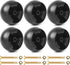 (6 Pack) Replacement 5" Mower Deck Wheels Kit, Compatible with MTD Cub Cadet 734-04155 Toro 112-0677 72-025 210-275 Craftsman 42" 46" 48" 50" 54" Deck Gauge Wheel, with Bolts and Lock Nuts