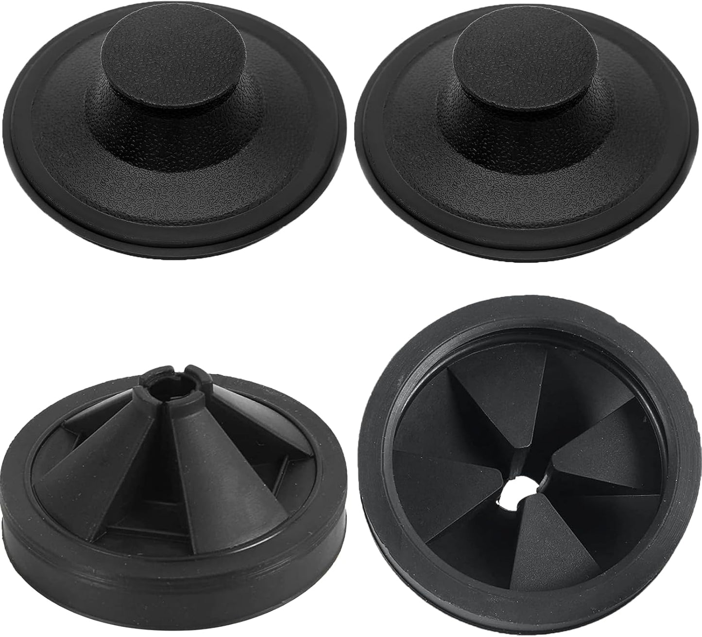 Rubber Sink Stopper and Garbage Disposal Splash Guard,Compatible with Insinkerator Garbage Disposal Parts