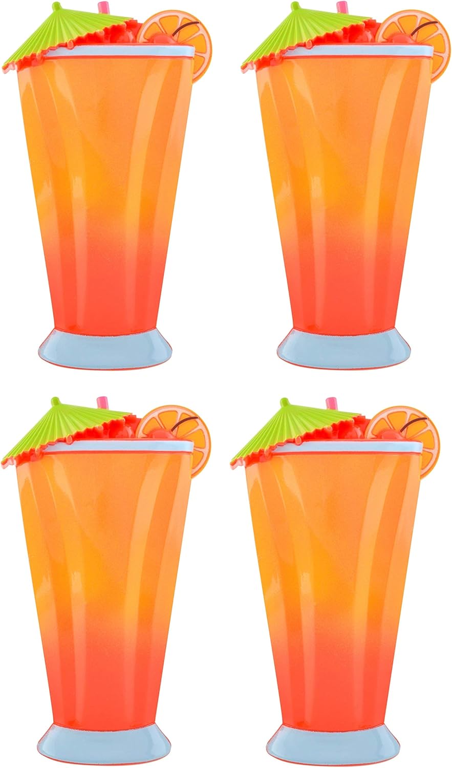 Boca Clips - Beach Towel Clips for Beach Chairs, Pool and Patio Accessories Clothes Pins for Bags, 2-Pack (Caribbean Cocktail)