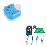 Paper Corner Rounder Punch, Corner Punch Corner Cutter Rounder for Cardstock + Garden Tools Sets, Gardening Tool Set with 39.3 in Repotting Mat