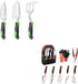 Garden Tools Set, 3 Pack Heavy Duty Gardening Tools Set + Garden Tools Set, 8 Piece Gardening Tools Set with Non Slip Ergonomic Handle