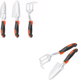 Garden Tools Set, 3 Pack Heavy Duty Gardening Tools Set + Garden Tool Set, 2 Pack Heavy Duty Gardening Tools Set