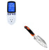 Upgraded Watt Power Meter Plug Home Electrical Usage Monitor Consumption+Garden Shovel Trowel Garden Tool with Measurement Mark
