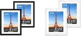 8x10 Picture Frame Set of 2 & White 8x10 Picture Frame Set of 2