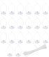 20 Pack Suction Cups with 40 Zip Ties for Aquarium Fish Tank Decoration Moss Shrimp Nest