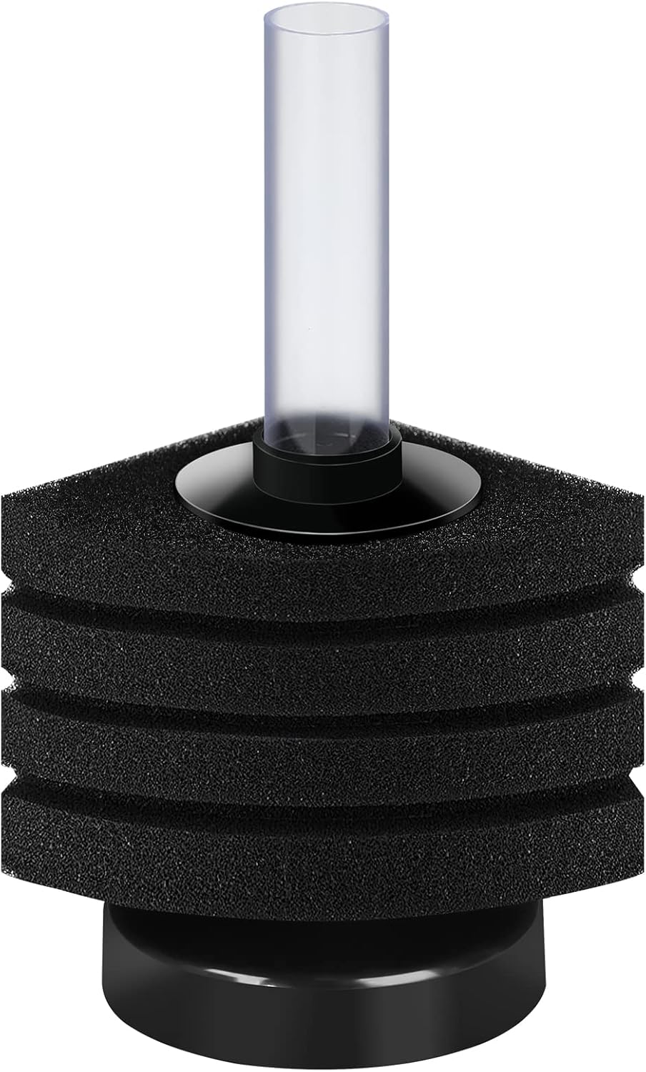 Aquarium Bio Corner Sponge Filter, for Breeding Shrimp Nano Fish Tank, up to 10Gal