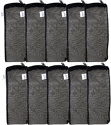 10pcs Aquarium Filter Media Bags, Fish Tank Fine Mesh Bags, 3”x4”/3”x8”/5.5”x8” with Plastic Zipper for Activated Carbon (3” x 8”)