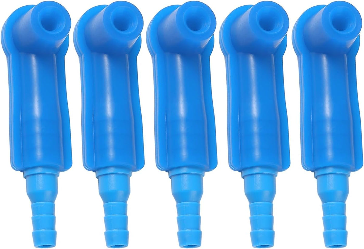 Exchange Tool Connector Brake Bleeding Kit, 5 Pcs Universal Auto Bleeder Pump Exchange Adapter
