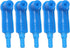 Exchange Tool Connector Brake Bleeding Kit, 5 Pcs Universal Auto Bleeder Pump Exchange Adapter