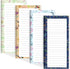 Magnetic Notepads for Refrigerator - Flower Design, 50 Sheets Per Pad, 4 Pack Memo Pads for Grocery Lists and To-Dos