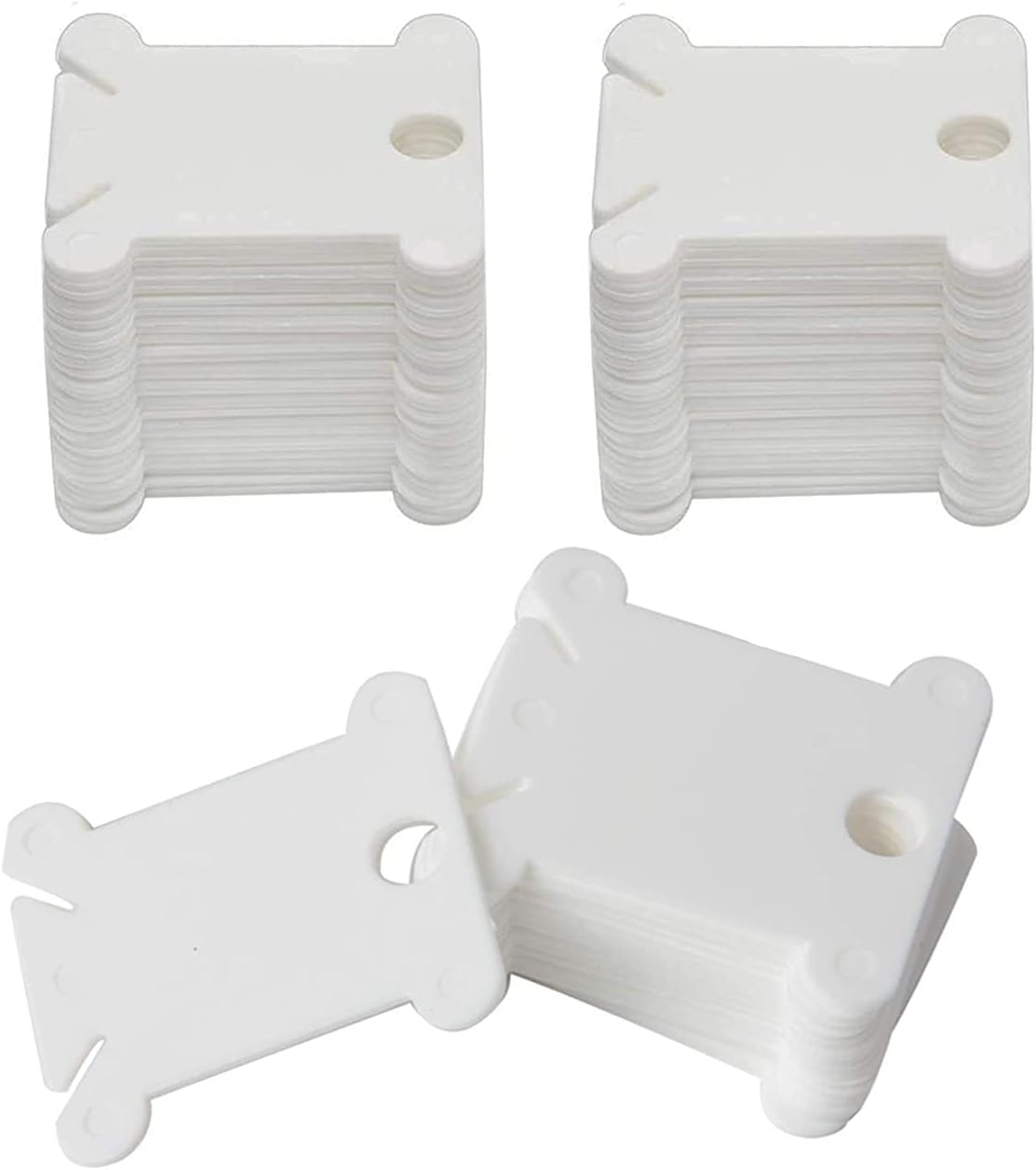 Embroidery Floss Bobbins 150pcs Embroidery Thread Holder Floss Holder Thread Bobbins for Cross Stitch Crafting Sewing