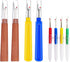 Seam Ripper 8pcs Thread Cutter Stitch Remover Small and Large Thread Remover Stitch Eraser Tag Ripper for Clothes Crafting Embroidery (3 Styles)