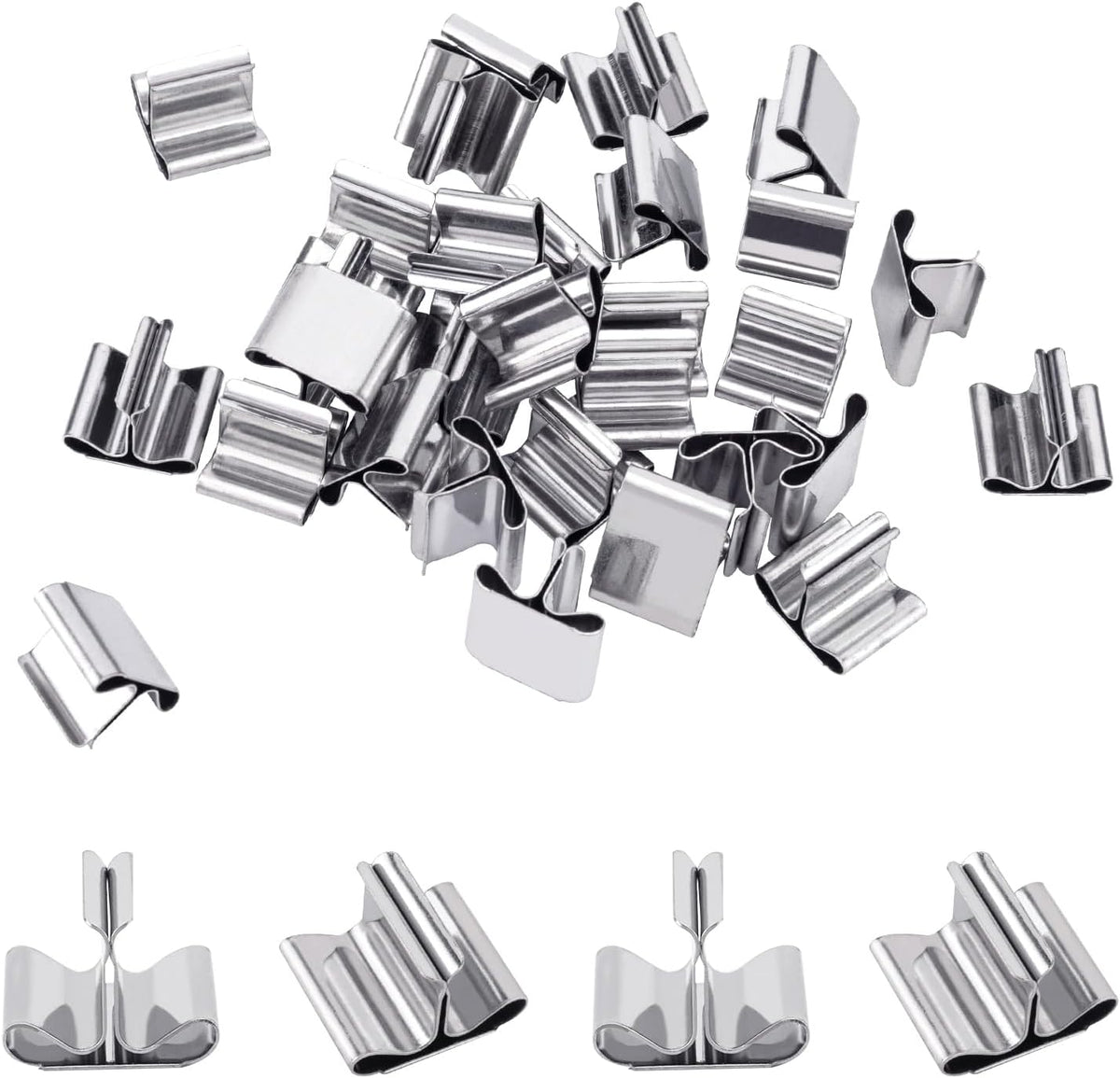 Wood Candle Wick Tabs 30pcs Wood Wick Stainer Tabs for Candle Making and DIY (16mm/ 0.6 inch)