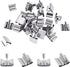 Wood Candle Wick Tabs 30pcs Wood Wick Stainer Tabs for Candle Making and DIY (16mm/ 0.6 inch)