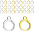Leverback Earring Hooks 80pcs French Ear Wire Lever Back Earwire for Jewelry Making Crafting (Gold and Silver)