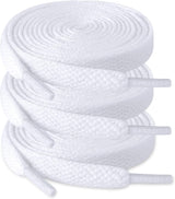 3 Pair Flat Shoe Laces for Sneakers, Shoelaces for Sneakers Athletic Running Shoes Boot Strings