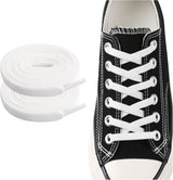 Elastic No Tie Shoe Laces for Sneakers, Stretch Tieless Shoelaces for Kids and Adults, Flat Athletic Shoes Strings