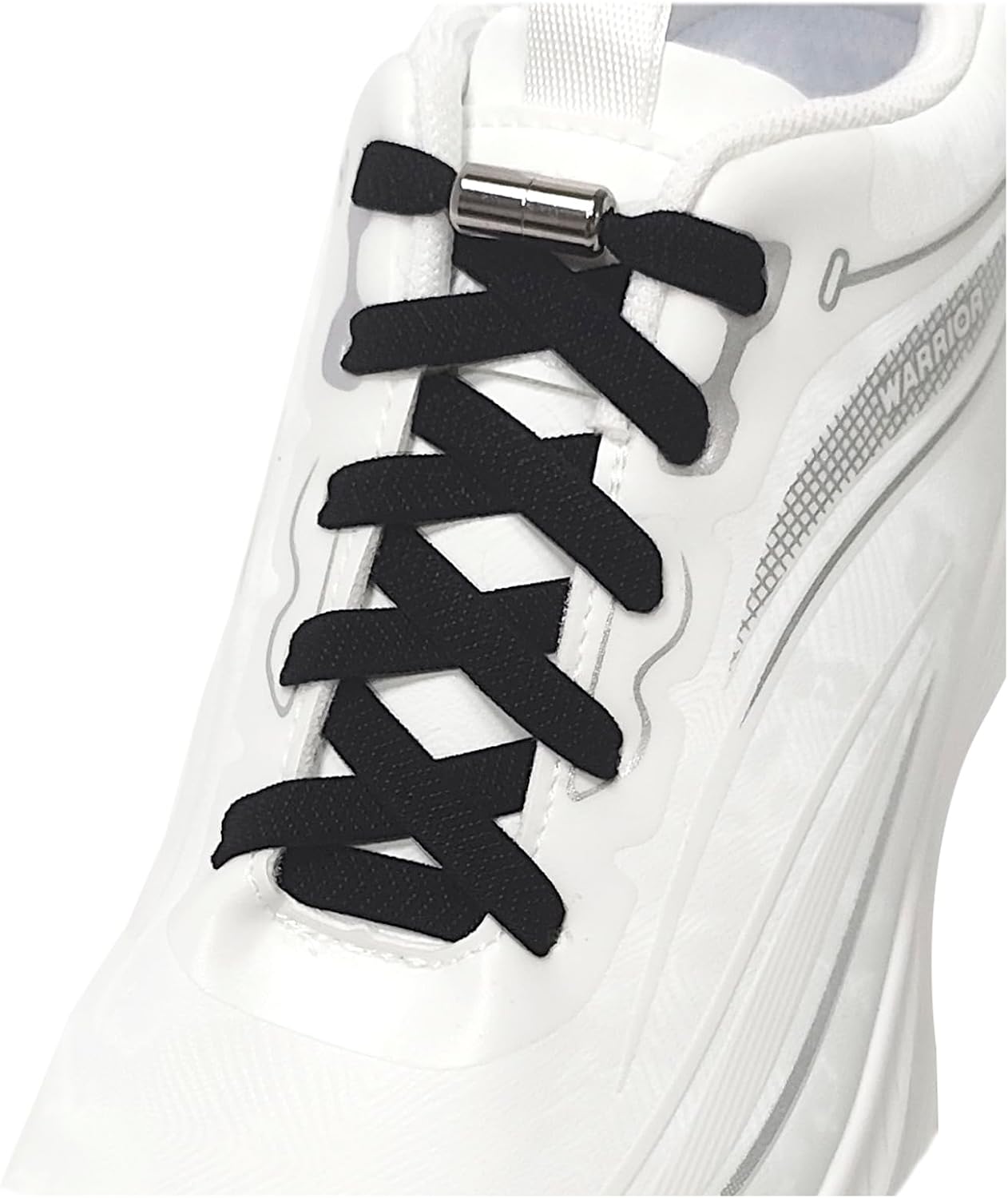 Elastic Shoe Laces for Sneakers, No Tie Shoelaces for Kids and Adults, Tieless Stretch Shoe Strings