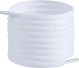 3 Pair Oval Shoe Laces,Shoelaces for Sneakers, Half Round 1/4" Athletic Shoelace for Sport/Running Shoes Boot Strings