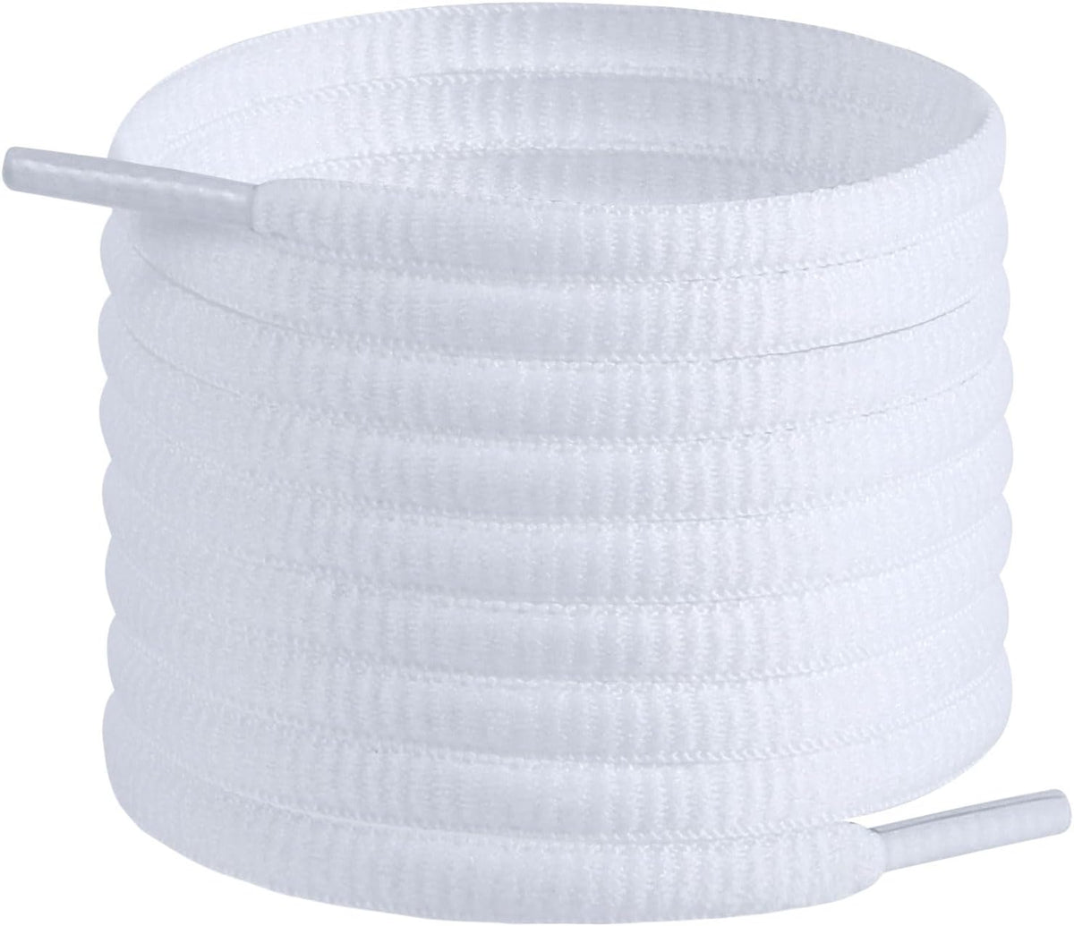 3 Pair Oval Shoe Laces,Shoelaces for Sneakers, Half Round 1/4" Athletic Shoelace for Sport/Running Shoes Boot Strings
