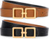 Reversible Leather Belt for Women Jeans Pants Fashion Ladies Belt for Dress with Gold Buckle