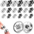 140 Sets Sew on Snaps for Clothing, Metal Snaps Fasteners Press Studs, Snap Buttons for Clothes Fabric Bag Bib Sweater Cardigan DIY Sewing Craft (8mm 10mm 12mm)