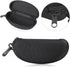 Black Sunglass Case Cover Box For Men Women Storage Case for Safety Glasses with Clip Hard Eyeglass Case for Sunglass Eyeglass Shooting Glasses