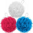 3 Pack Loofah Sponges, Gentle Body Scrubber for Body Wash, Shower Gel, Durable and Exfoliating Mesh Loofahs (3 Pack)