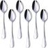 Stainless Steel Teaspoons, 6-Piece Coffee & Dessert Spoons Set, 6.7 Inch Small Spoons for Tea, Sugar, Yogurt & Ice Cream, Mirror Polished, Dishwasher Safe