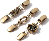 3PCS Sweater/Cinch Clips, Retro Clothing Cardigan Clips, Waist Cincher Dress Back Clip, Waist Cincher, Shirt Clip Retro Dress Cinch Clips for Sweaters, Cardigans, Jackets ﻿