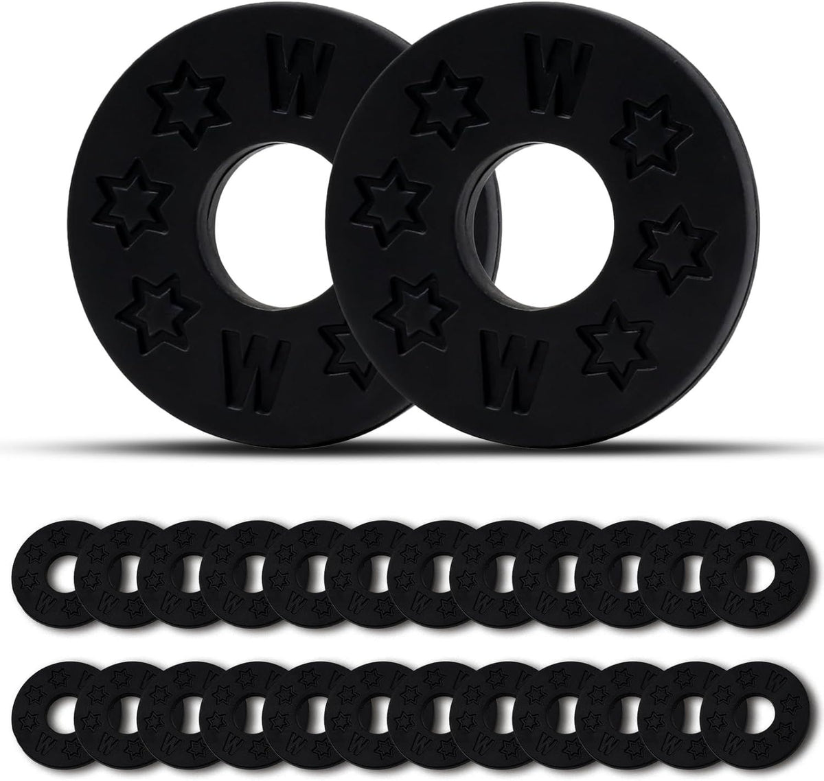 12Pair Rubber Strap Locks For Guitar, 0.98'' Guitar Strap Blocks/Silicone Strap Locks Guitar, Blocks Guitar Locks Strap Protector, Premium Silicone Safety Lockings, Acoustic Guitar Strap Adapter