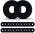 12Pair Rubber Strap Locks For Guitar, 0.98&