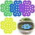 4 Pack Floating Bee Watering Station for Garden, 5.51 Inch Eva Foam Floating Bee Island, Butterfly and Bee Baths, Outdoor Honeybee Feeder for Feeding Thirsty Pollinators
