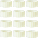 12PCS Rubber Candle Grippers, Silicone Candle Hugger, Candles Grips Inserts for Taper Candles Base Accessories Bougie Upright and in Place for Taper Bougie Cups