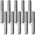 10PCS Cutting Combs for Hair Stylist, Carbon Fiber Hair Combs Fine Tooth Comb Barber Comb Heat Resistant Carbon Fiber Professional Salon Hairdressing for Salon Stylist Men and Women Black